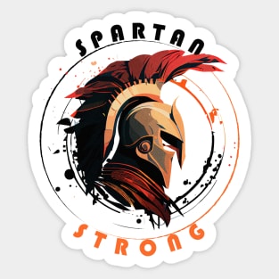 Spartan Strong Sticker